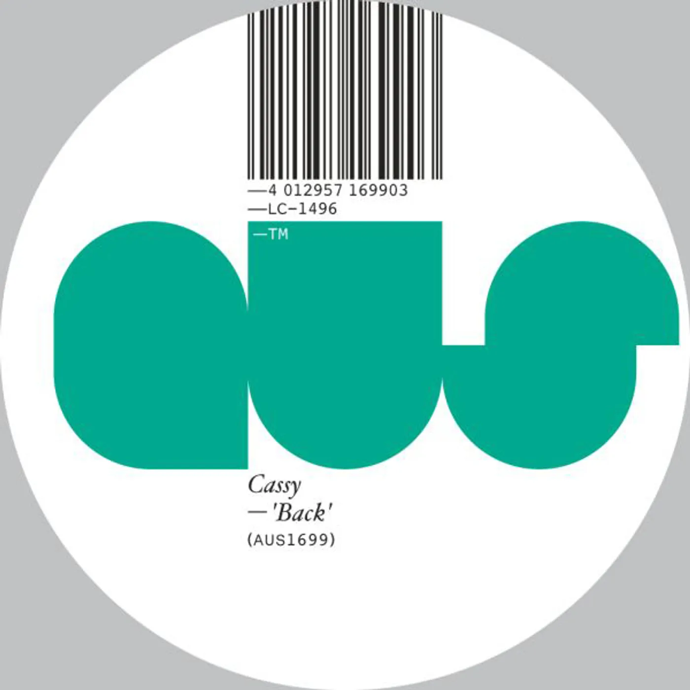 Cassy Back Vinyl Record