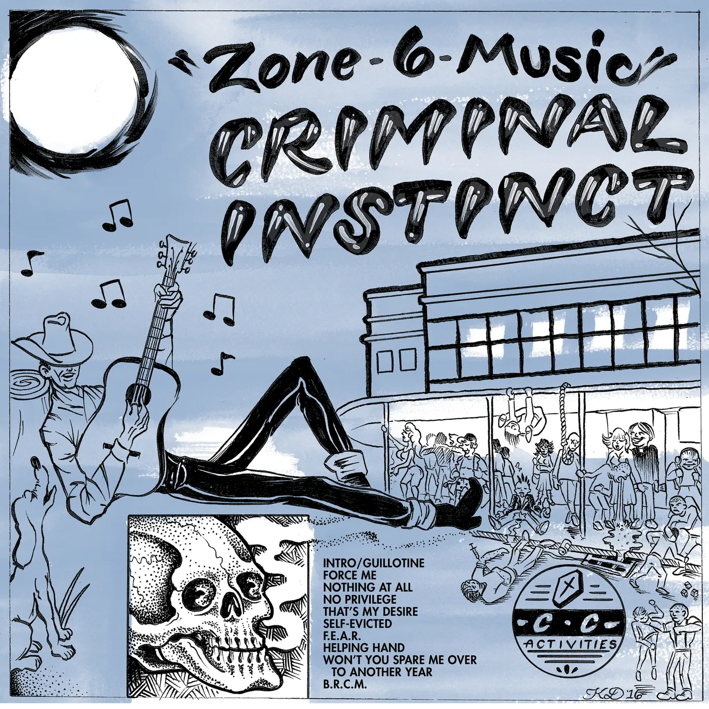 Criminal Instinct Zone 6 Music Vinyl Record