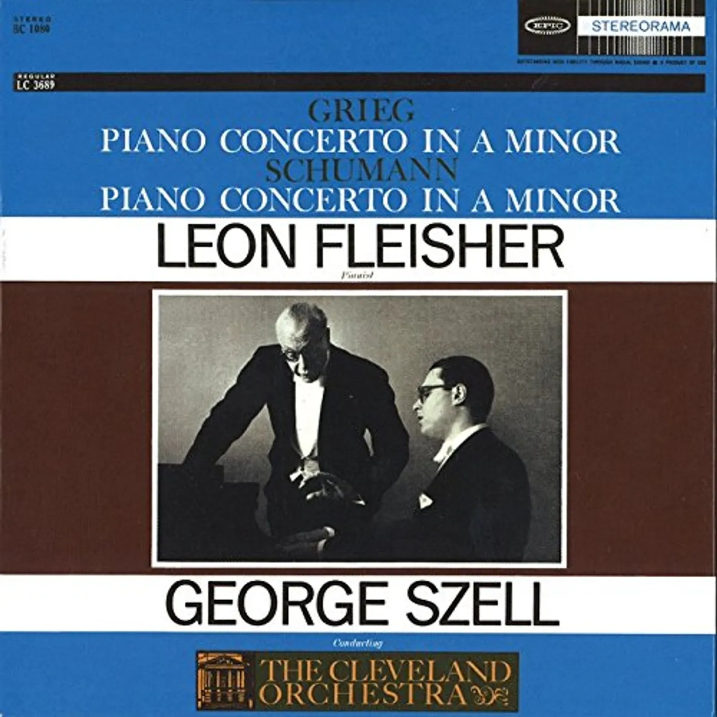 Leon Fleisher GRIEG & SCHUMANN: PIANO CONCERTOS CD
