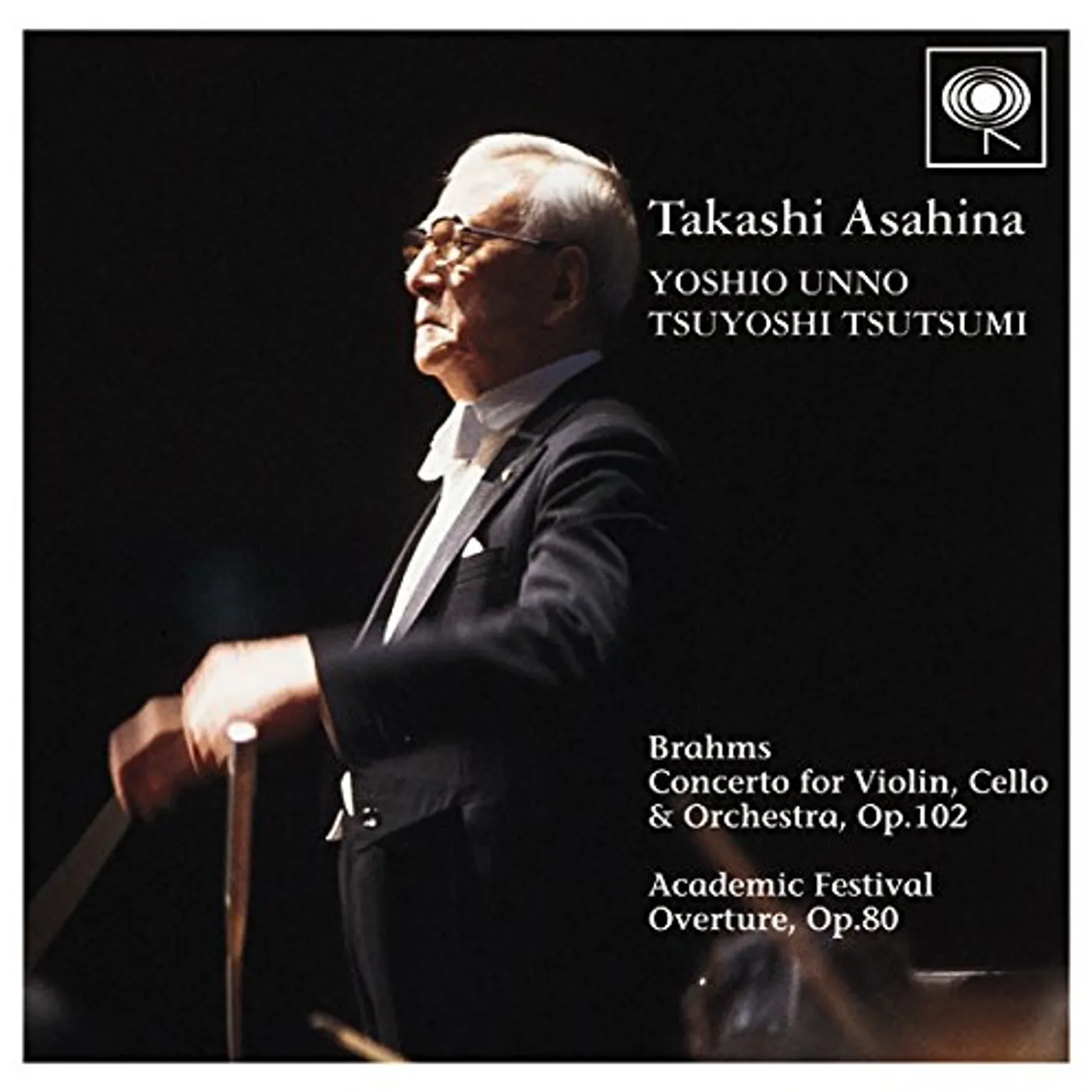 Takashi Asahina BRAHMS: DOUBLE CONCERTO & ACADESTIVAL OVERTURE (LIMITED) CD
