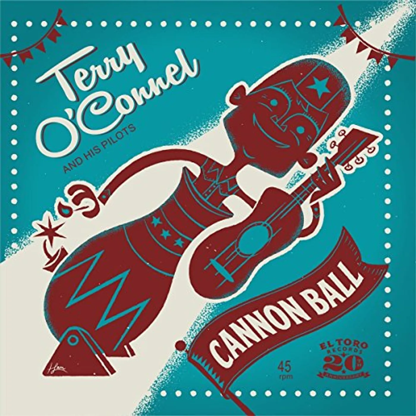 Terry O'Connel and His Pilots Cannon Ball Vinyl Record