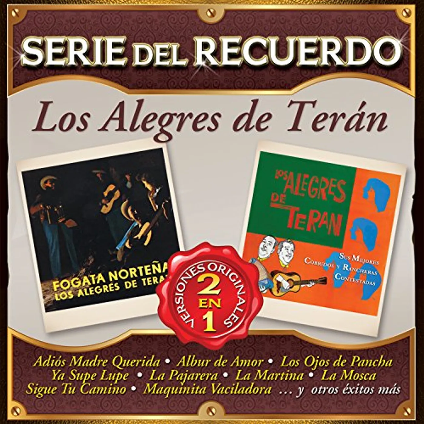 Los Alegres De Teran SERIE DEL RECUERDO CD