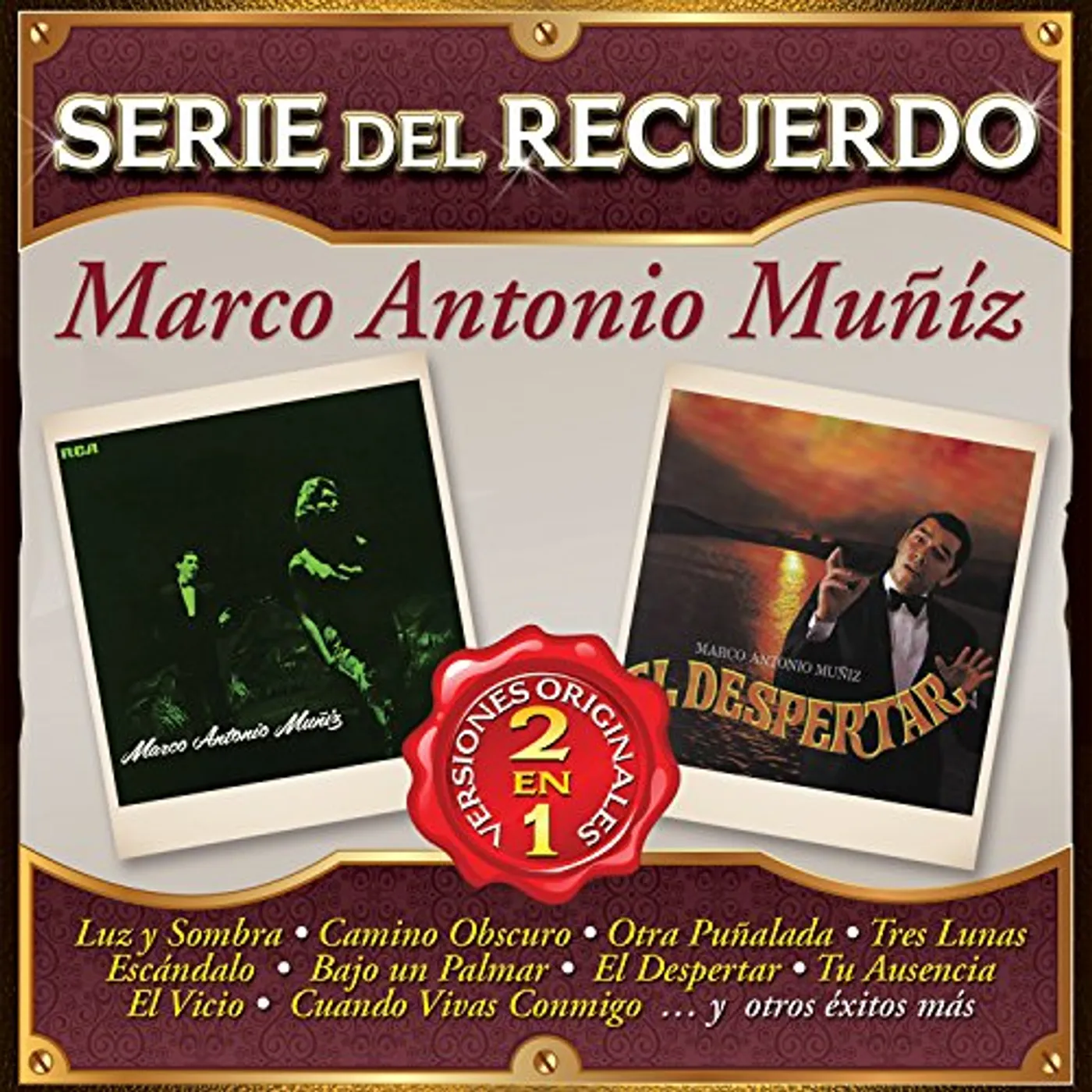 Marco Antonio Muñiz SERIE DEL RECUERDO CD
