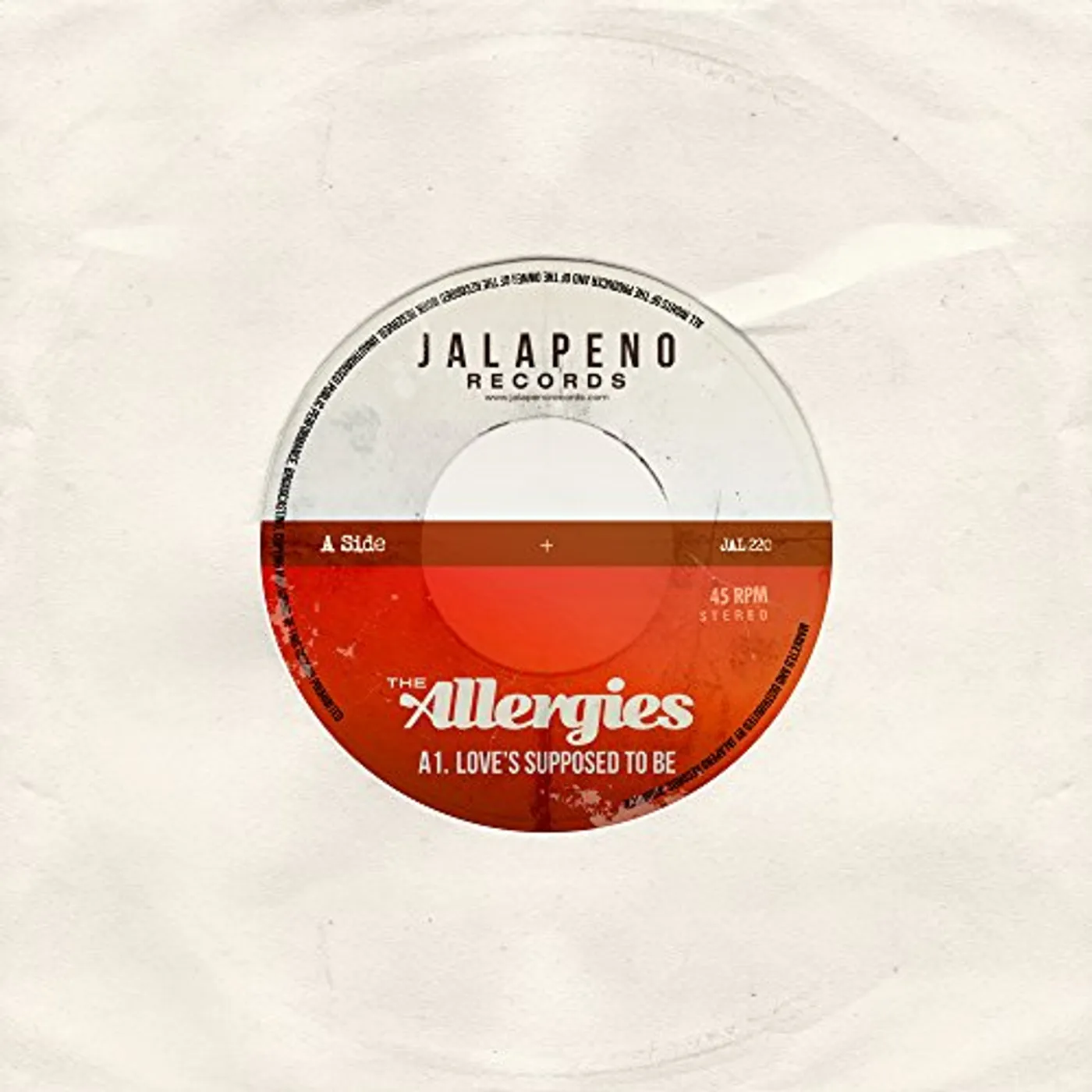 The Allergies Love's Supposed to Be Vinyl Record