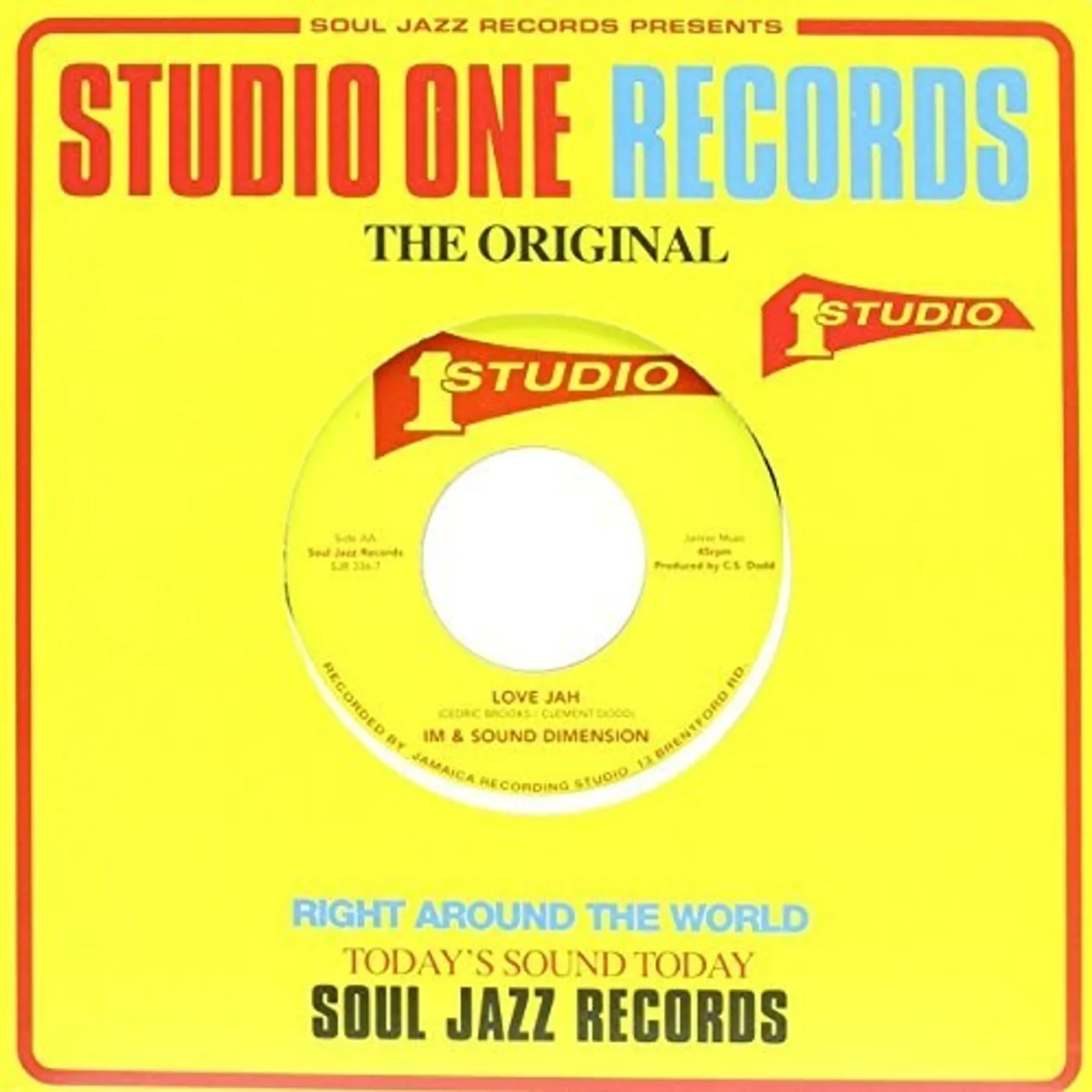 BRENTFORD ALL STARS / IM & SOUND DIMENSION GREEDY G / LOVE JAH Vinyl Record