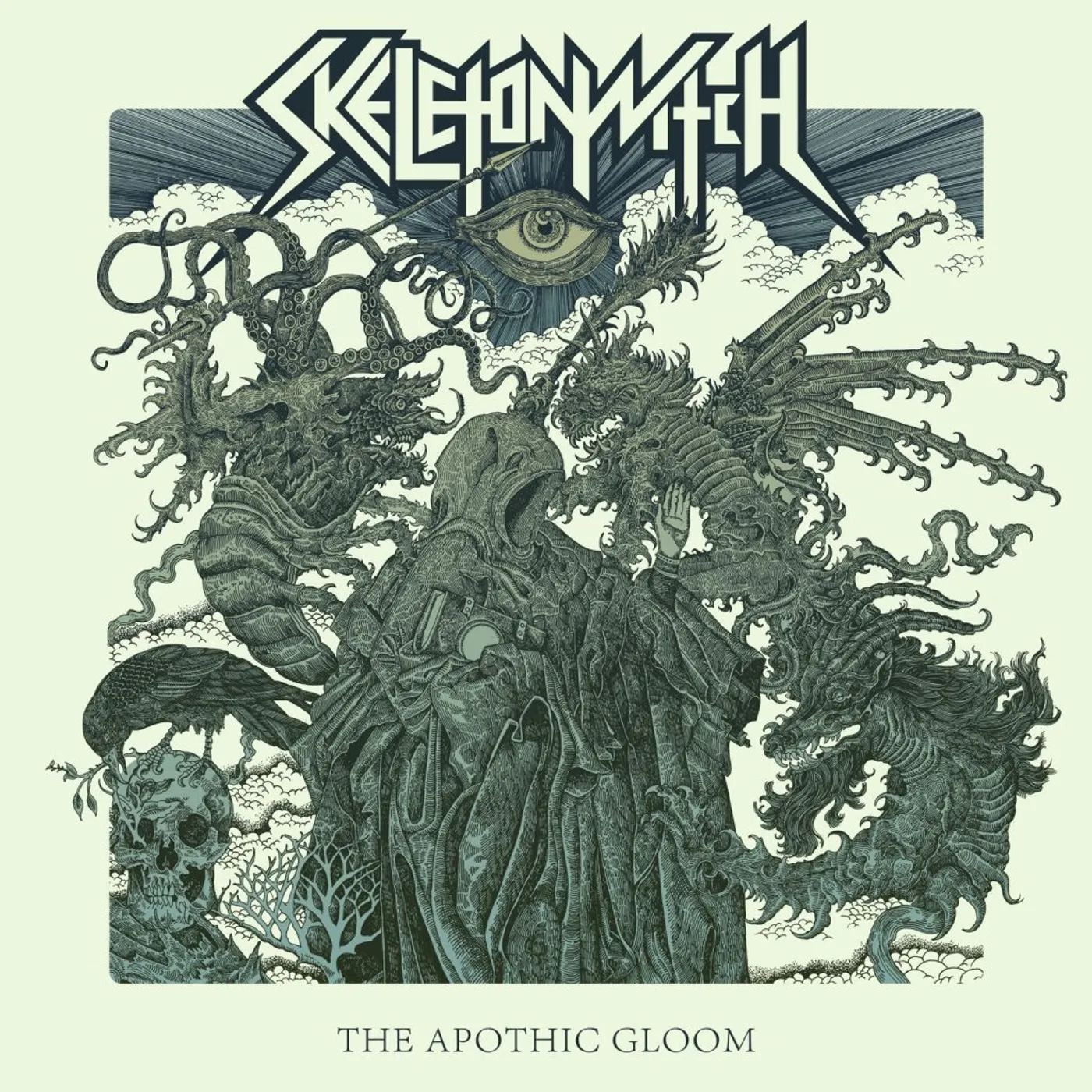 Skeletonwitch APOTHIC GLOOM (MARBLED) Vinyl Record
