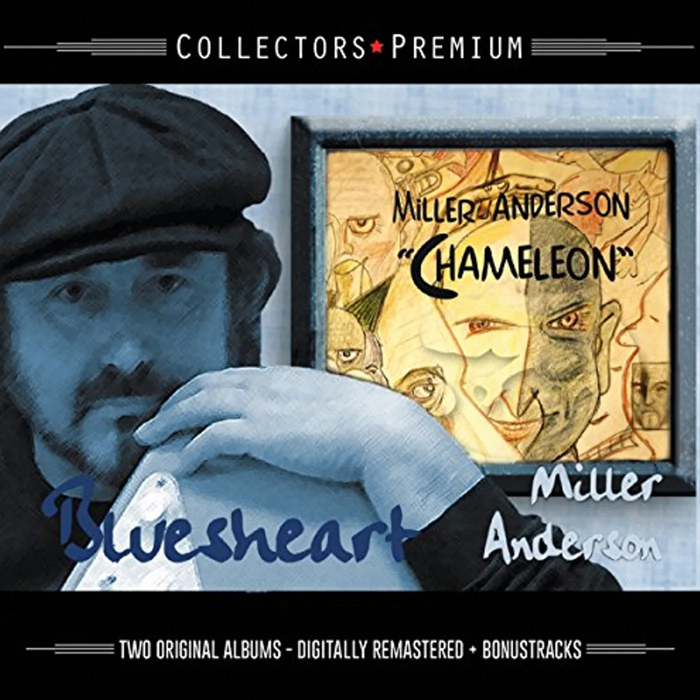 Miller Anderson BLUESHEART / CHAMELEON (COLLECTORS PREMIUM) CD