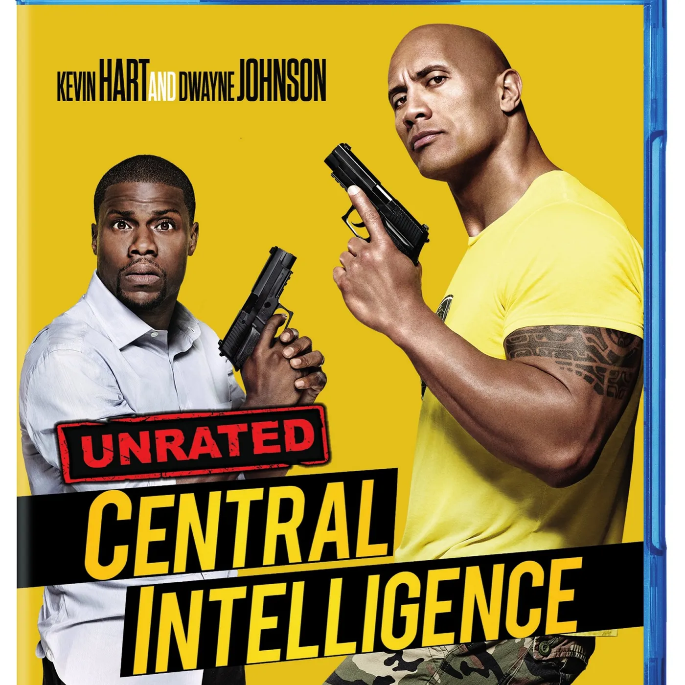 CENTRAL INTELLIGENCE Blu-ray