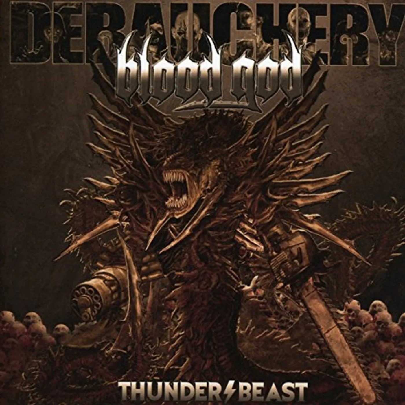Debauchery Vs. Blood God THUNDERBEAST CD