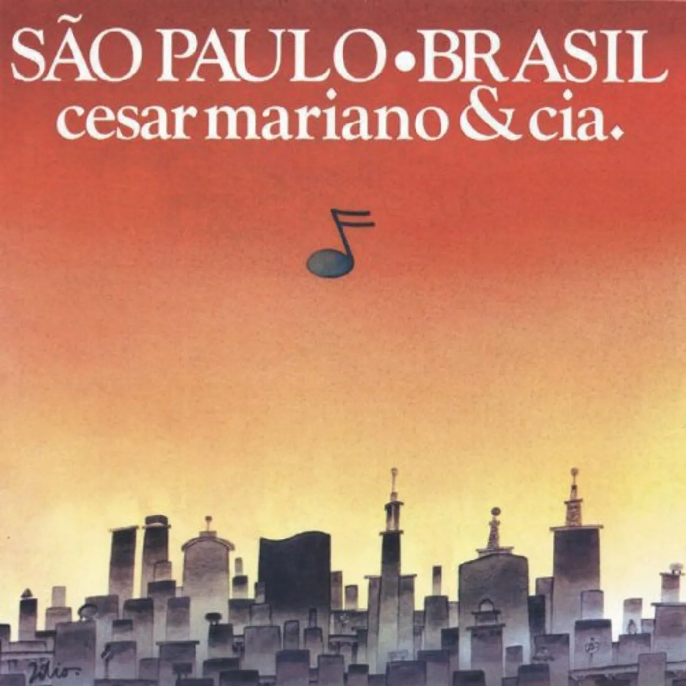 Cesar Mariano / Cia SAO PAULO - BRASIL Vinyl Record