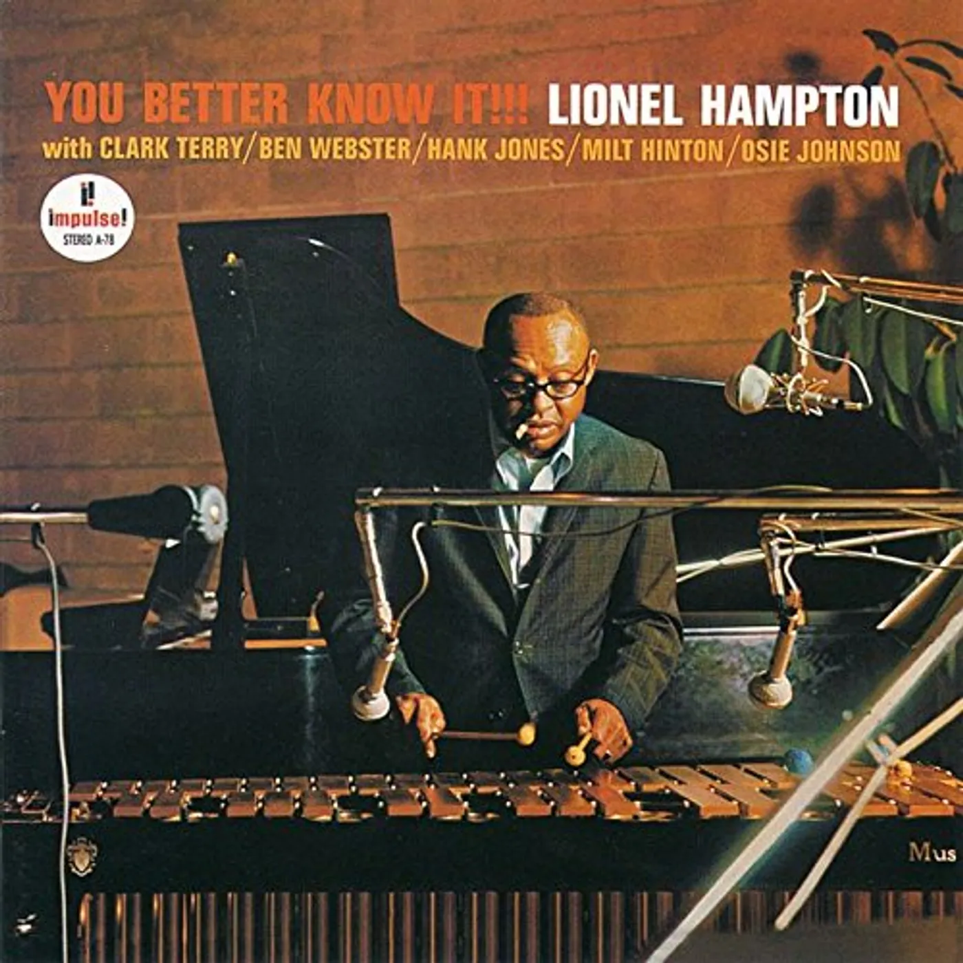 Lionel Hampton YOU BETTER KNOW IT!!! CD