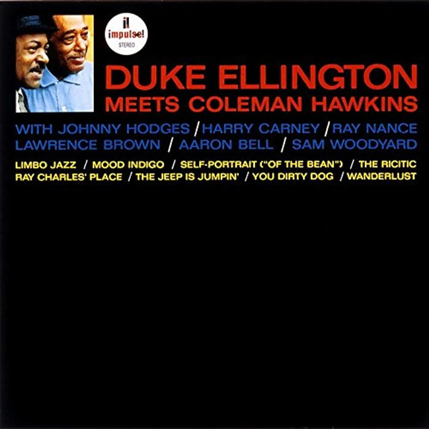 Coleman Hawkins DUKE ELLINGTON MEETS CD