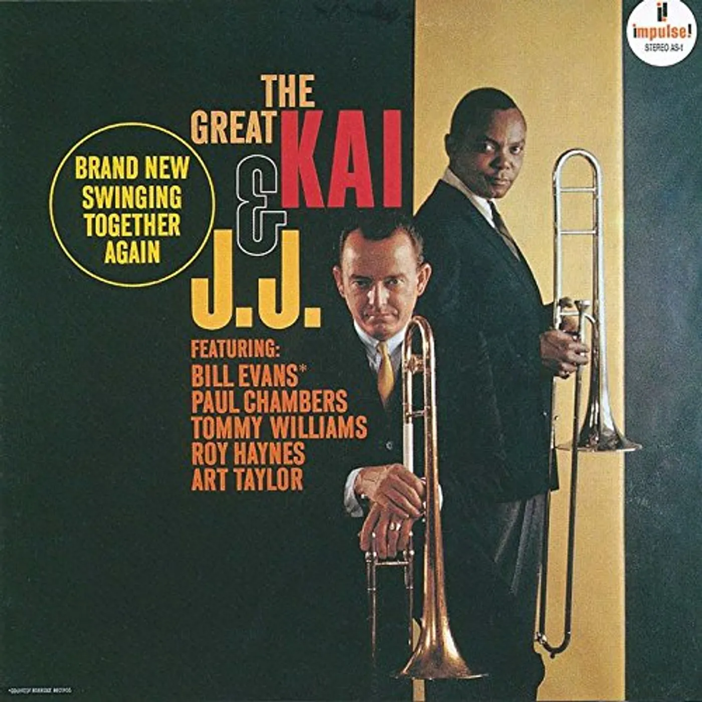 J.J. Johnson GREAT KAI & J.J. CD