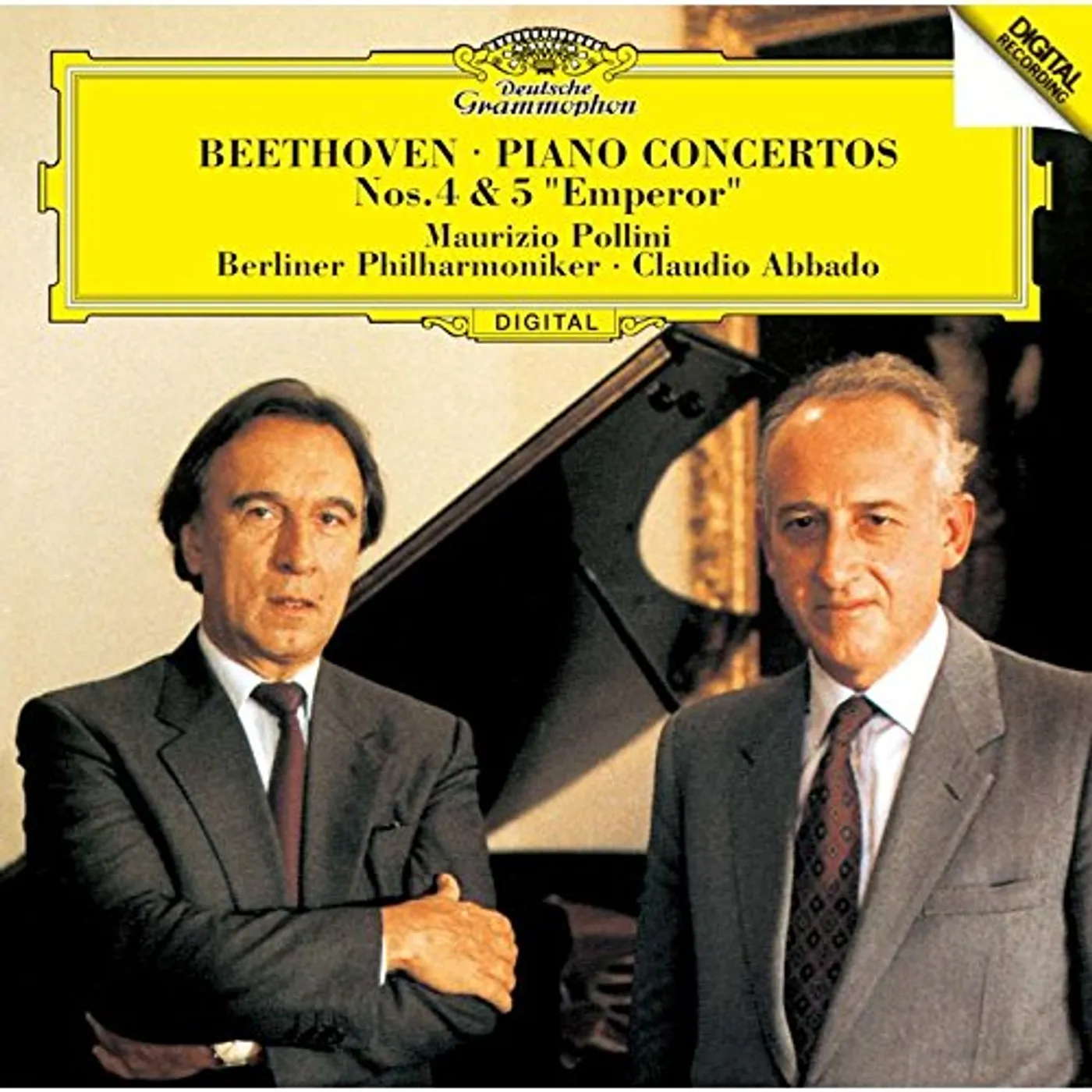 Beethoven / Maurizio Pollini BEETHOVEN: PIANO CONCERTOS 4 CD