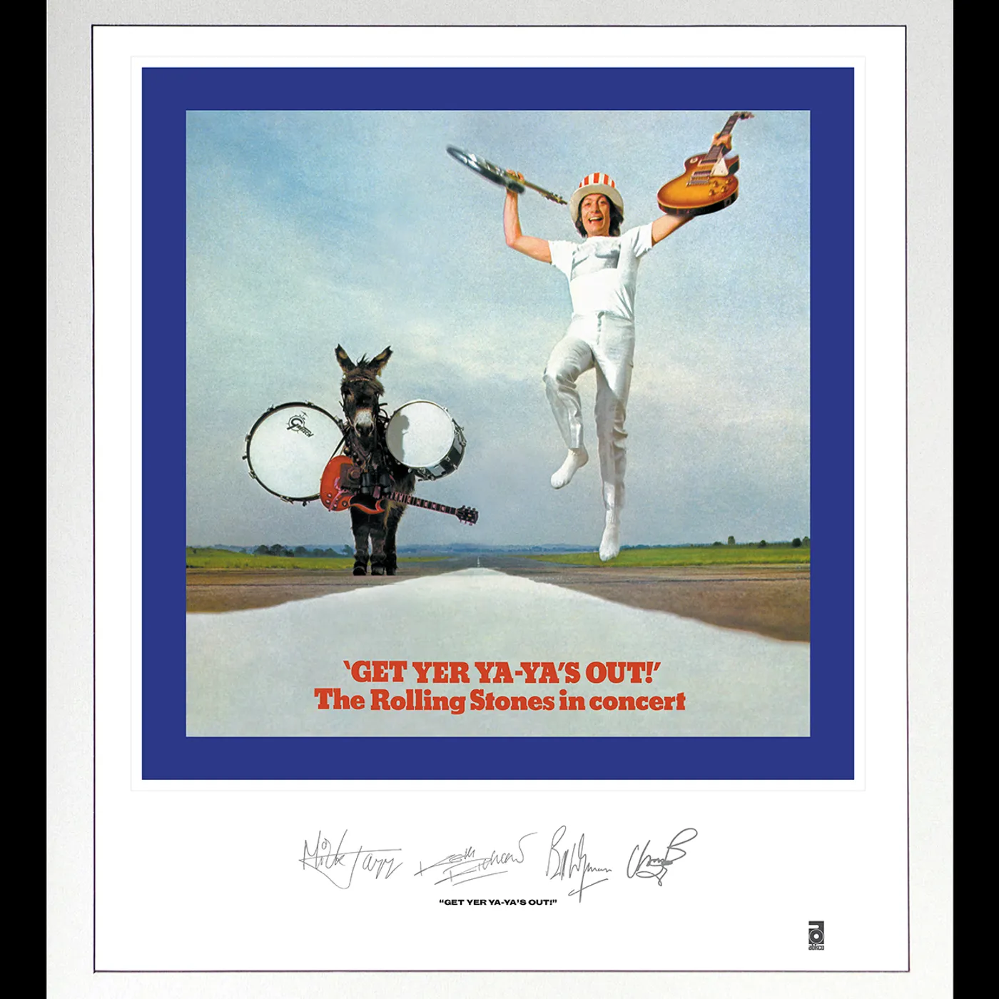 The Rolling Stones GET YER YA-YA'S OUT LITHOGRAPH Vinyl Record