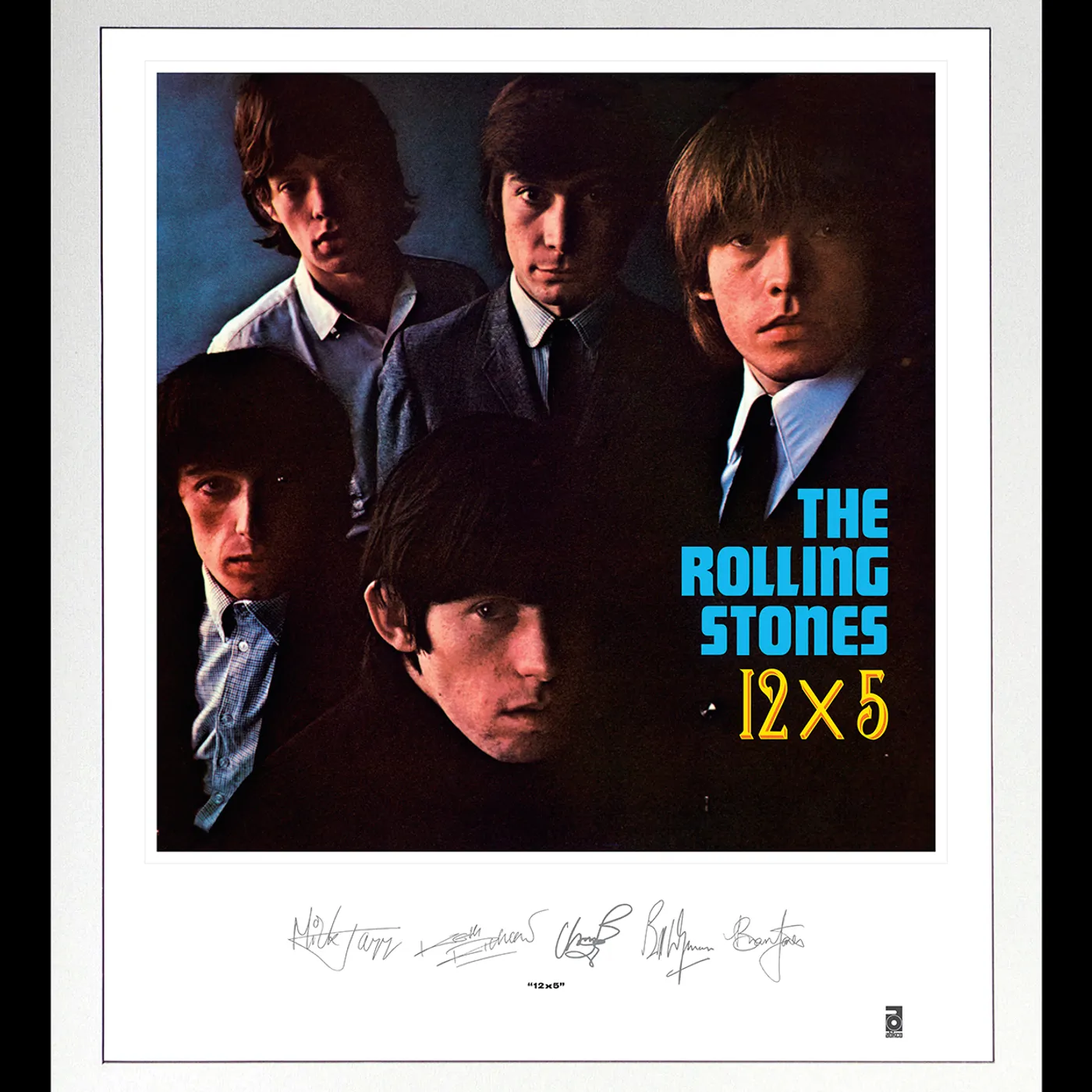 The Rolling Stones 12X5 LITHOGRAPH Vinyl Record