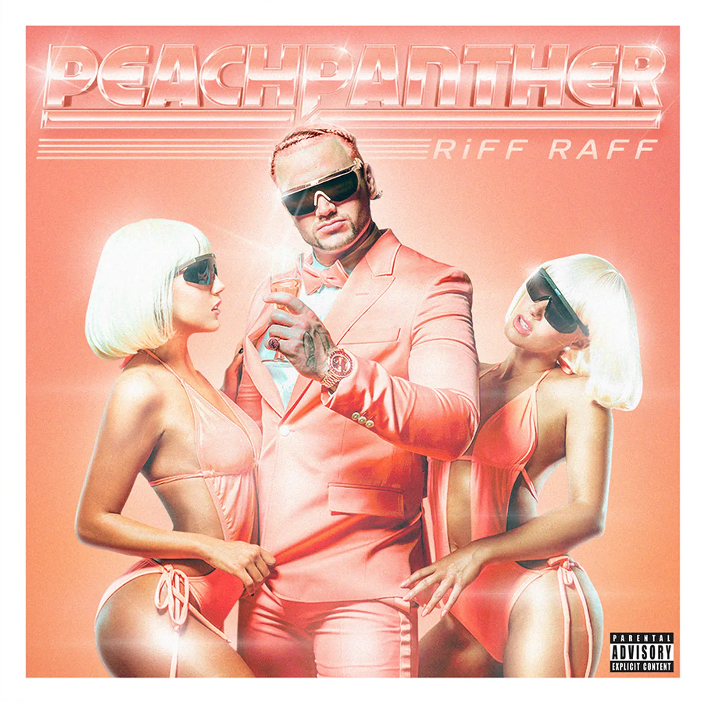Riff Raff Peach Panther Vinyl Record