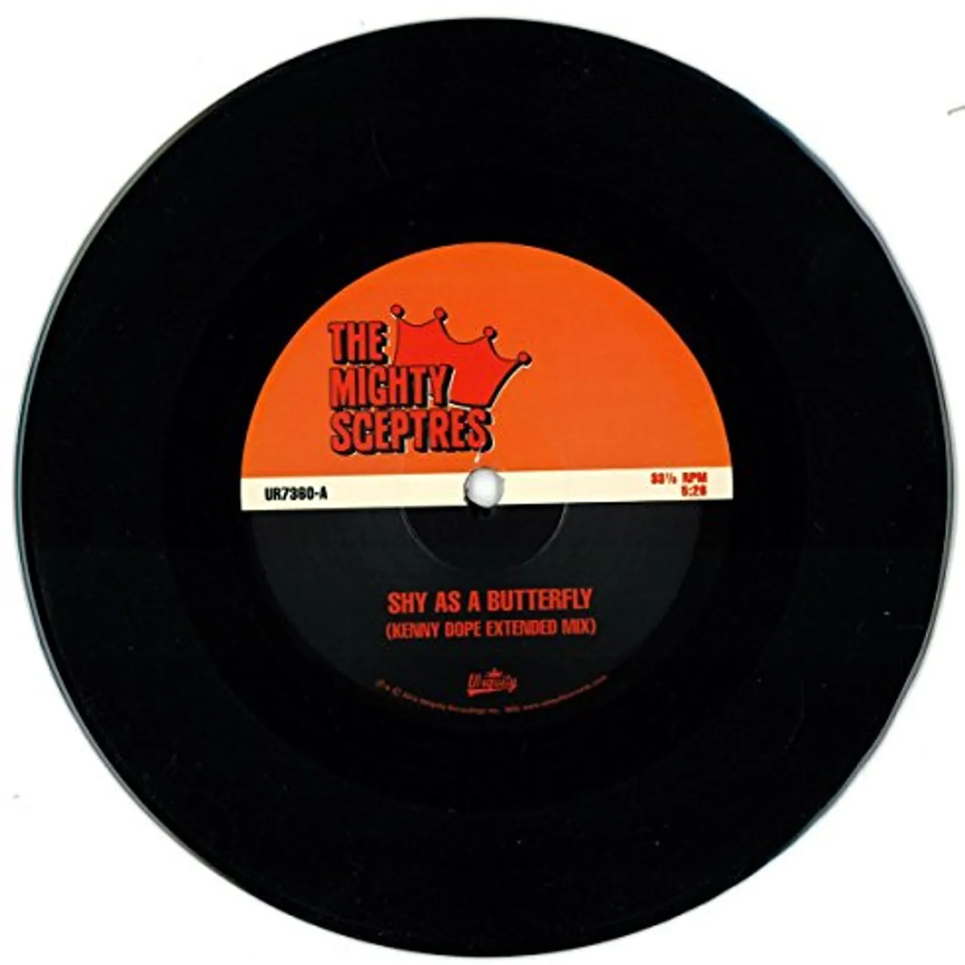 The Mighty Sceptres SHY AS A BUTTERFLY / NOTHING SEEMS TO WORK RIGHT Vinyl Record