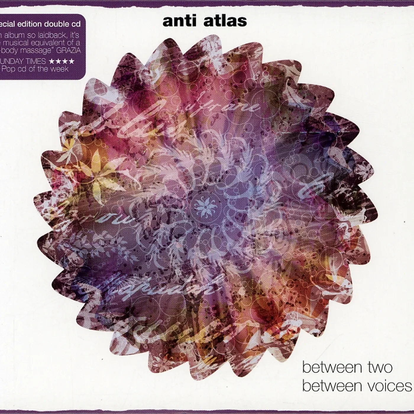 Anti Atlas BETWEEN TWO BETWEEN VOICES CD