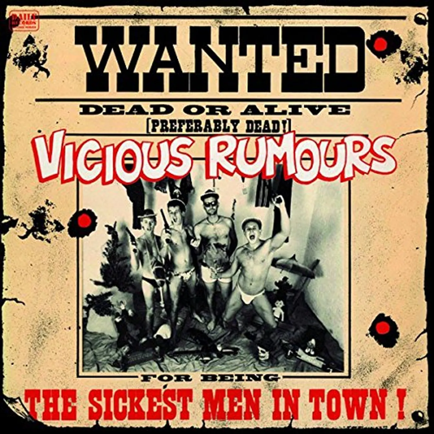 Vicious Rumours SICKEST MEN IN TOWN Vinyl Record