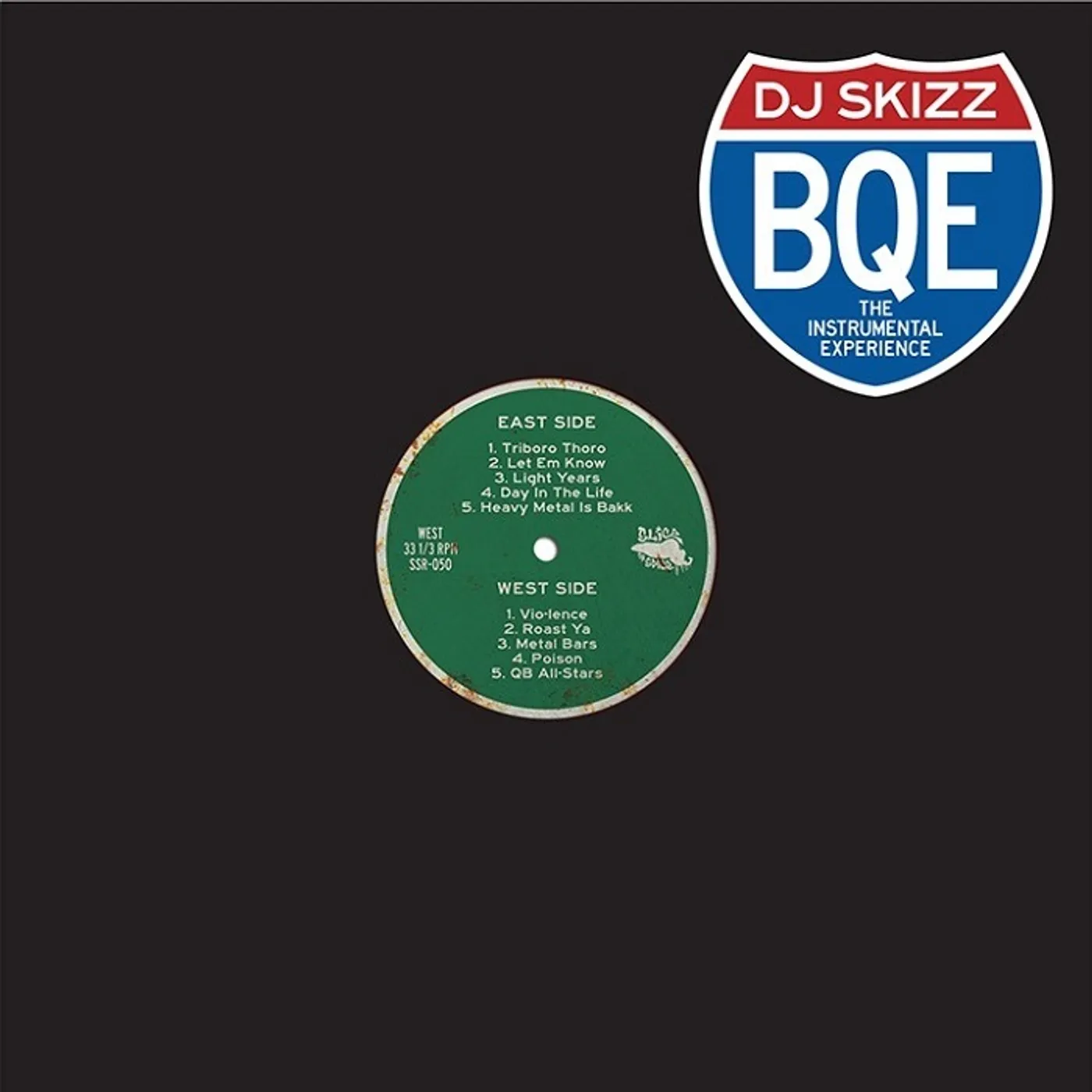 DJ Skizz BROOKLYN-QUEENS EXPERIENCE INSTRUMENTALS Vinyl Record