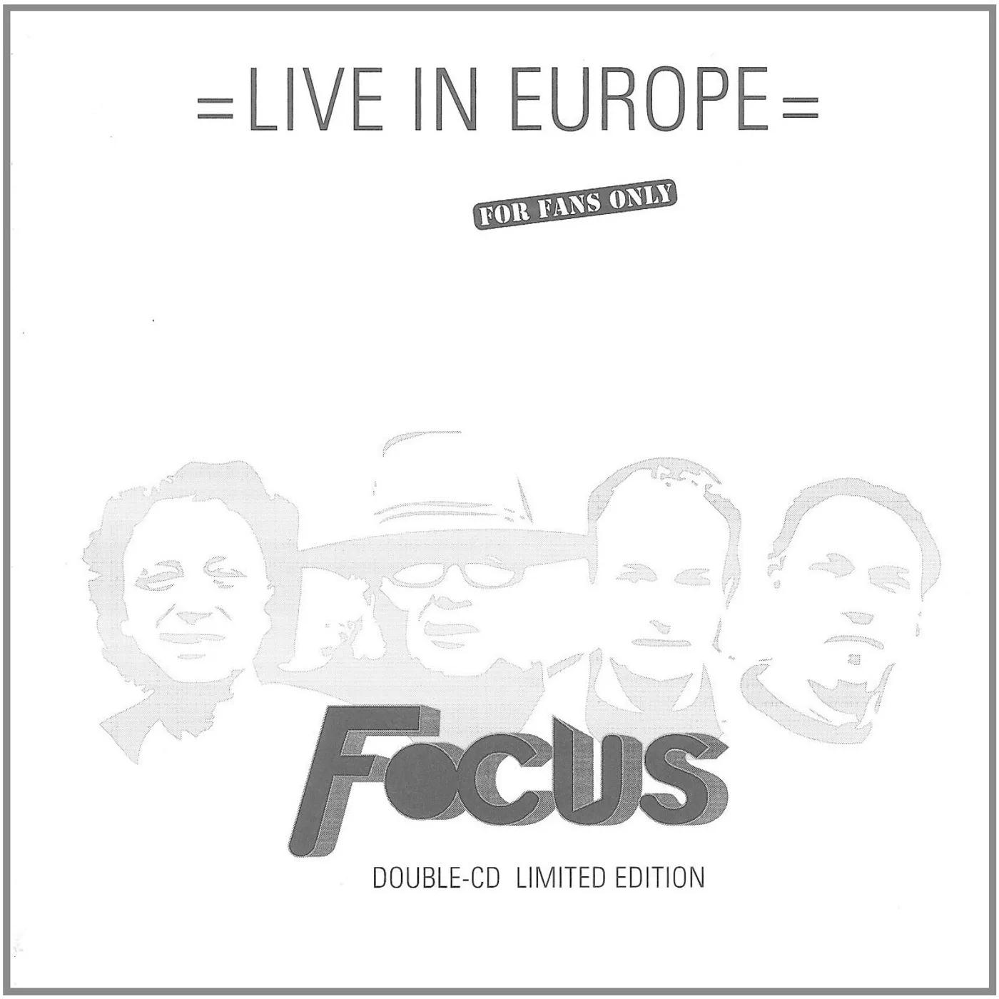 Focus LIVE IN EUROPE CD