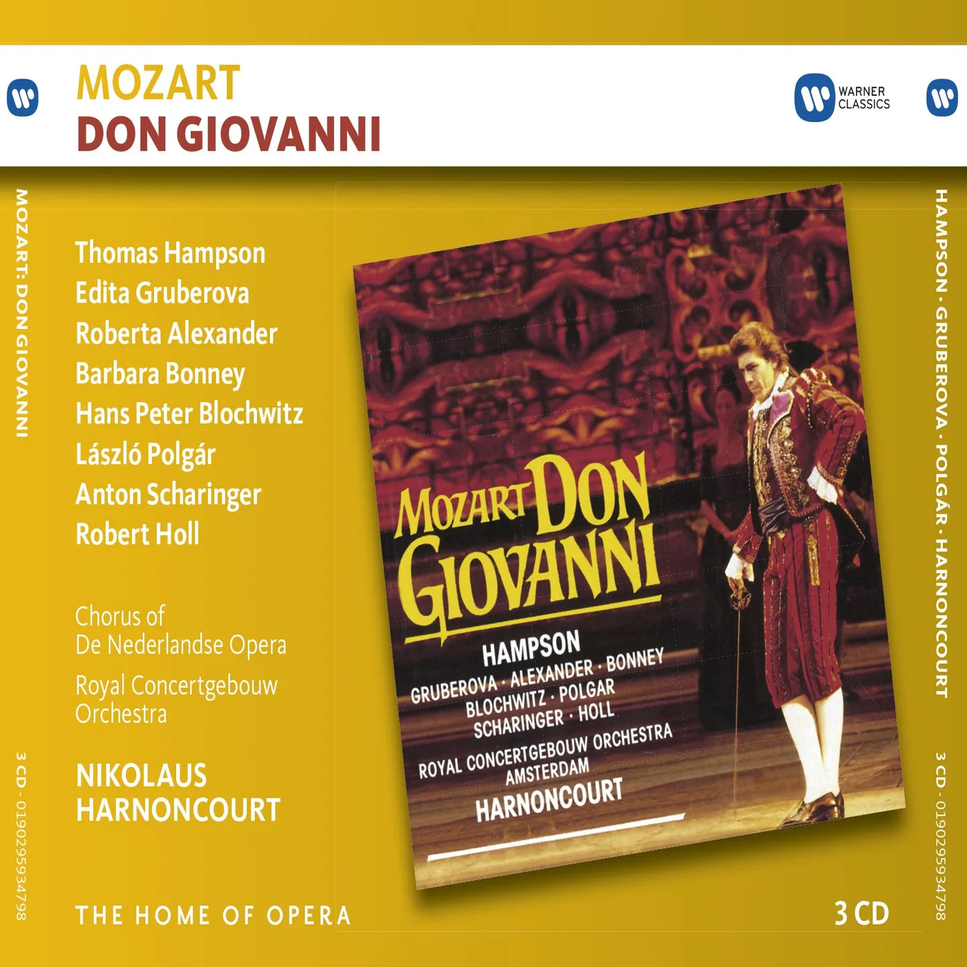 Nikolaus Harnoncourt DON GIOVANNI CD