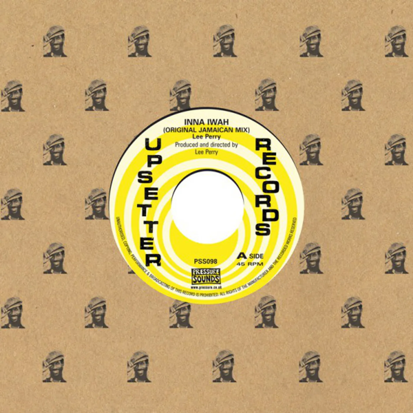 Lee Perry Inna Iwah Vinyl Record