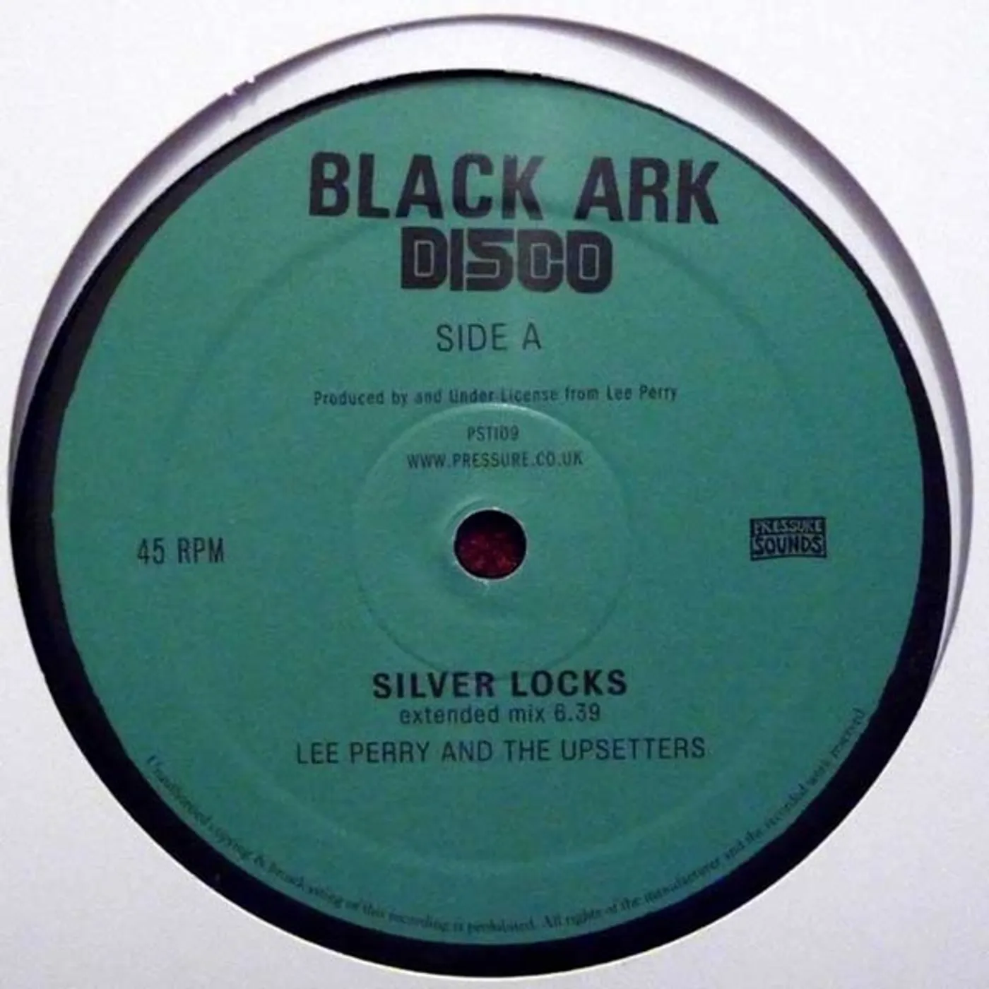 Lee Perry SILVER LOCKS (EXTENDED MIX) / JAH JAH WORDS Vinyl Record