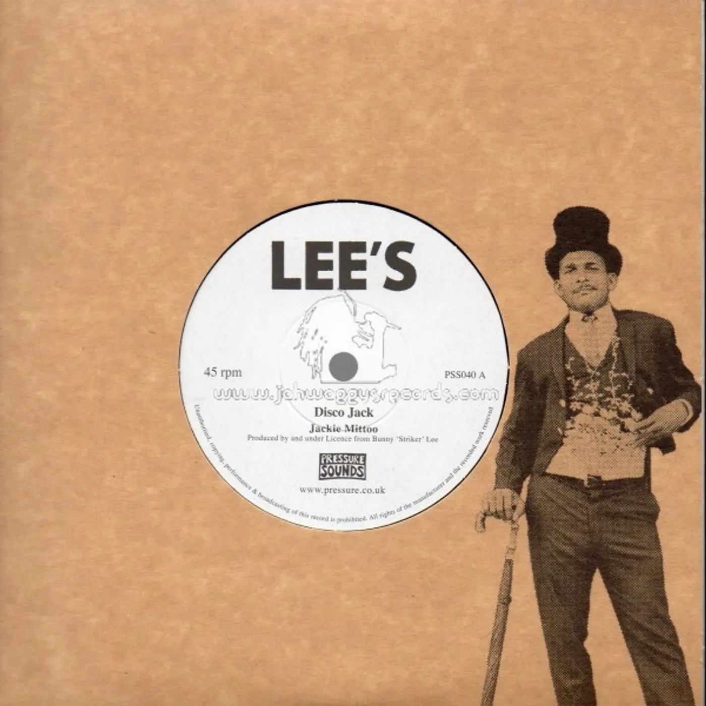 Jackie Mittoo DISCO JACK Vinyl Record