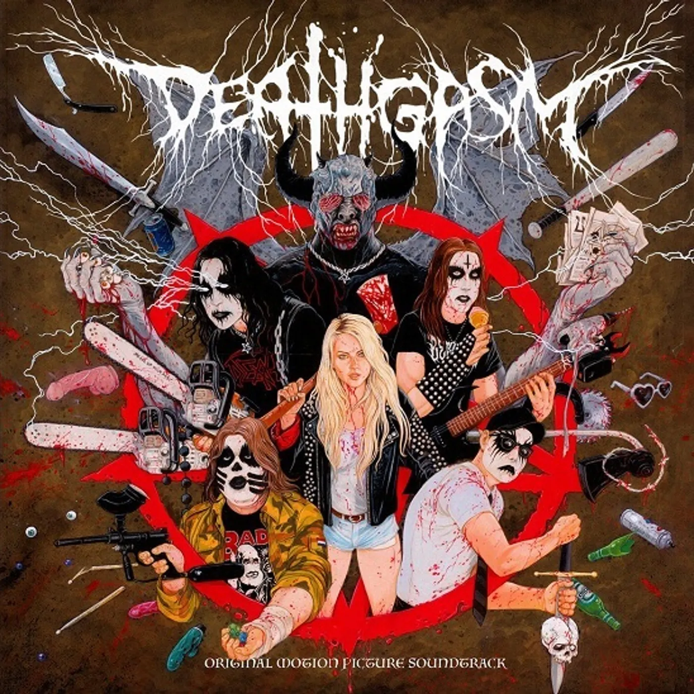 Giona Ostinelli DEATHGASM / Original Soundtrack Vinyl Record
