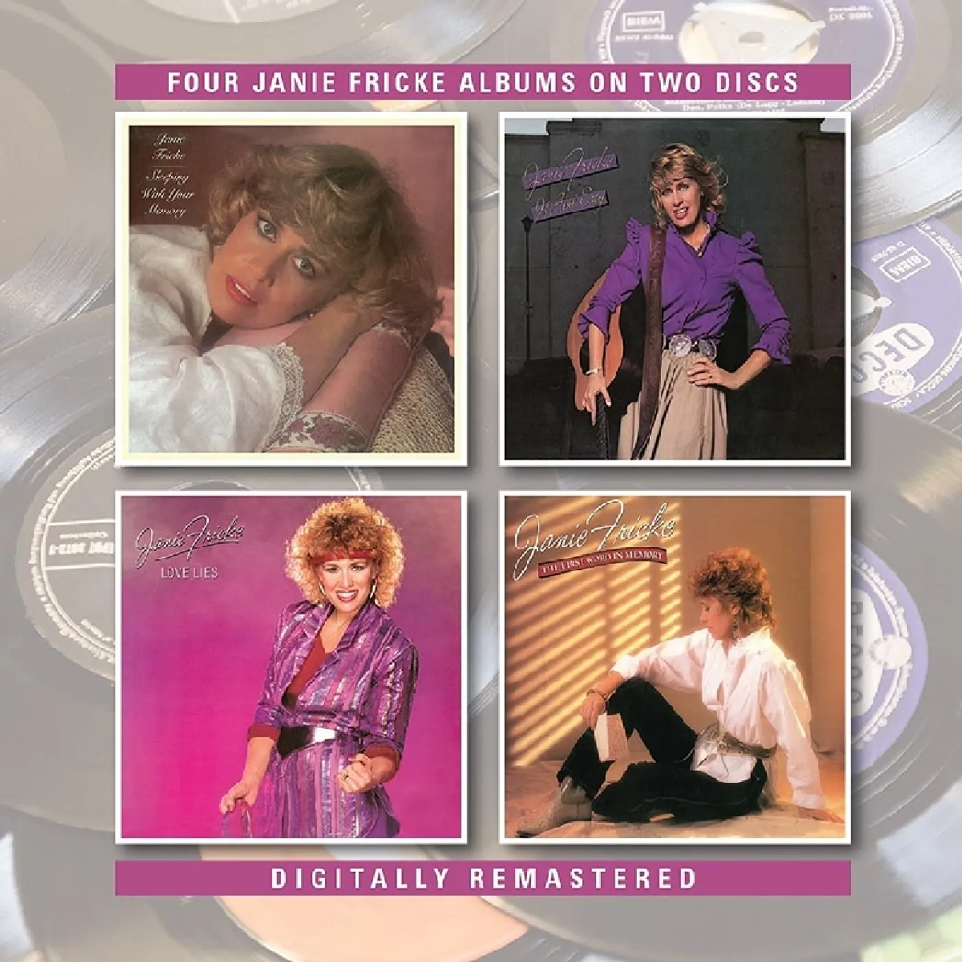 Janie Fricke SLEEPING WITH YOUR MEMORY / LOVE LIES / FIRST WORD CD