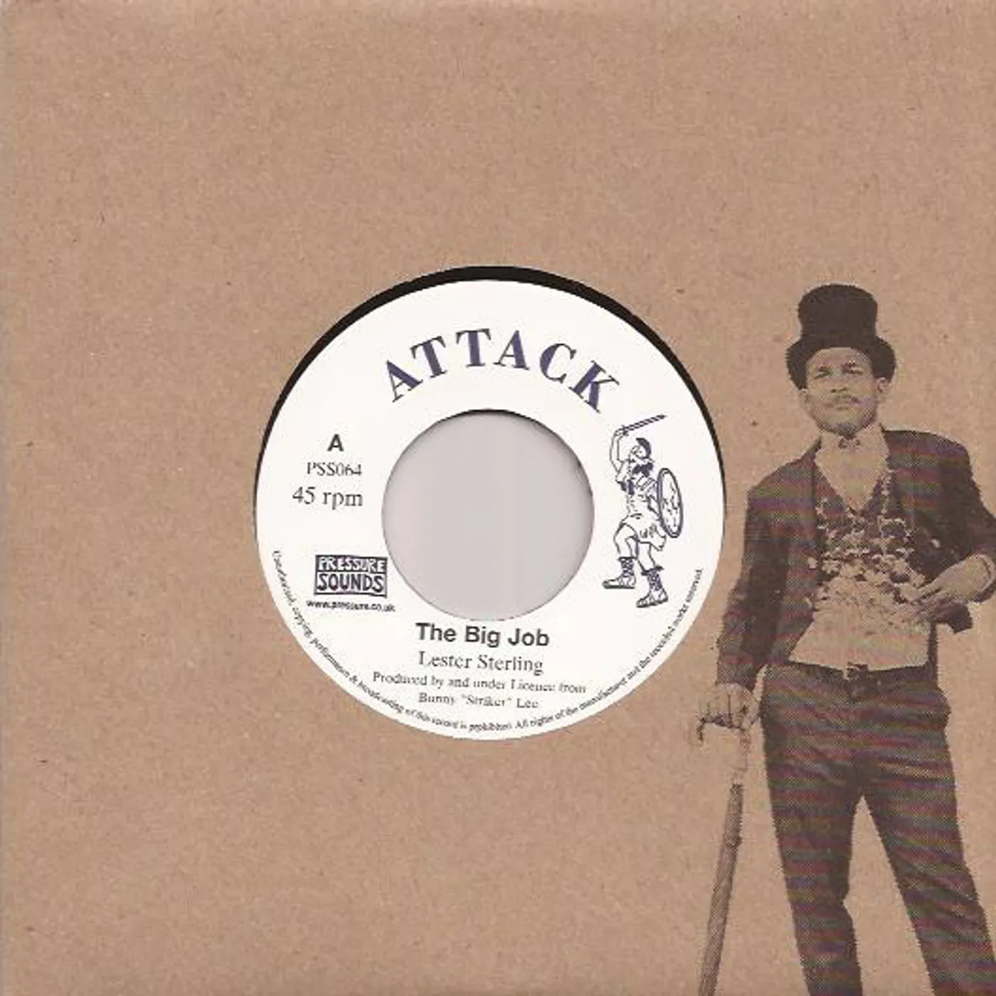 Lester Sterling BIG JOB Vinyl Record