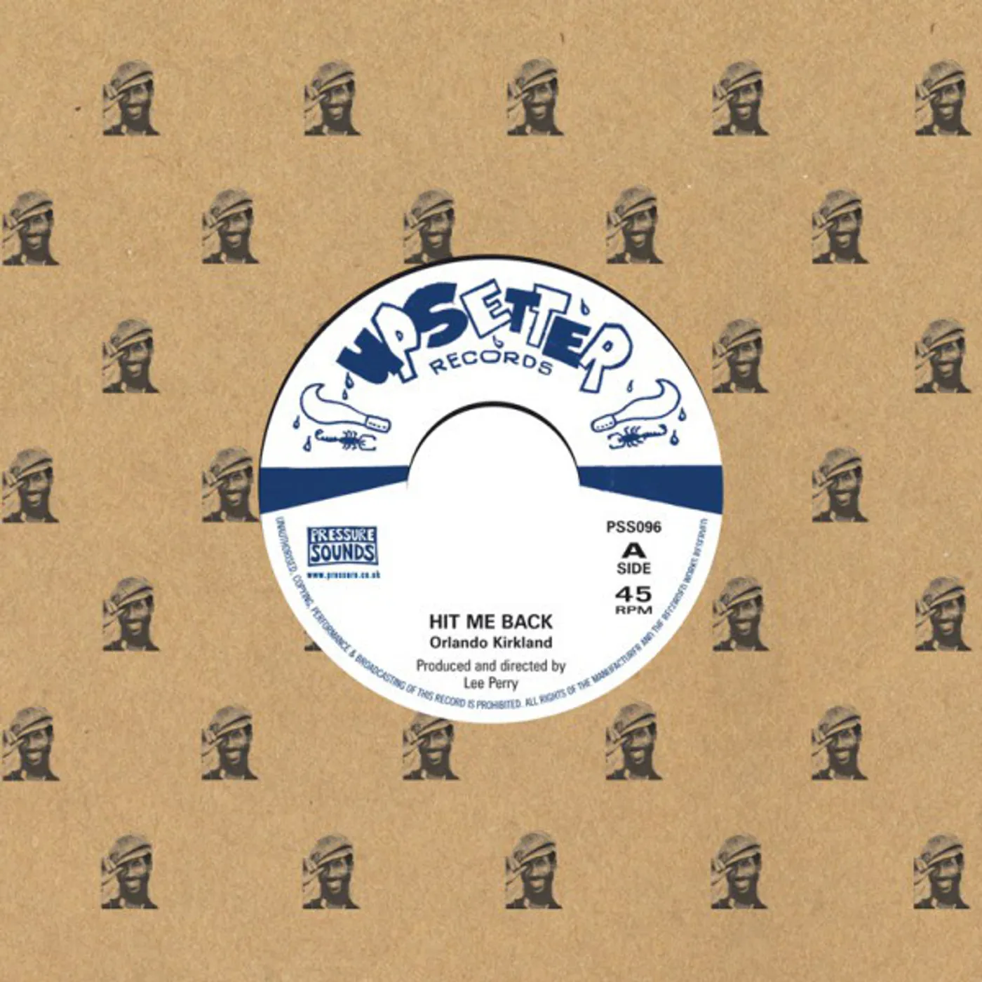 Orlando Kirkland HIT ME BACK Vinyl Record