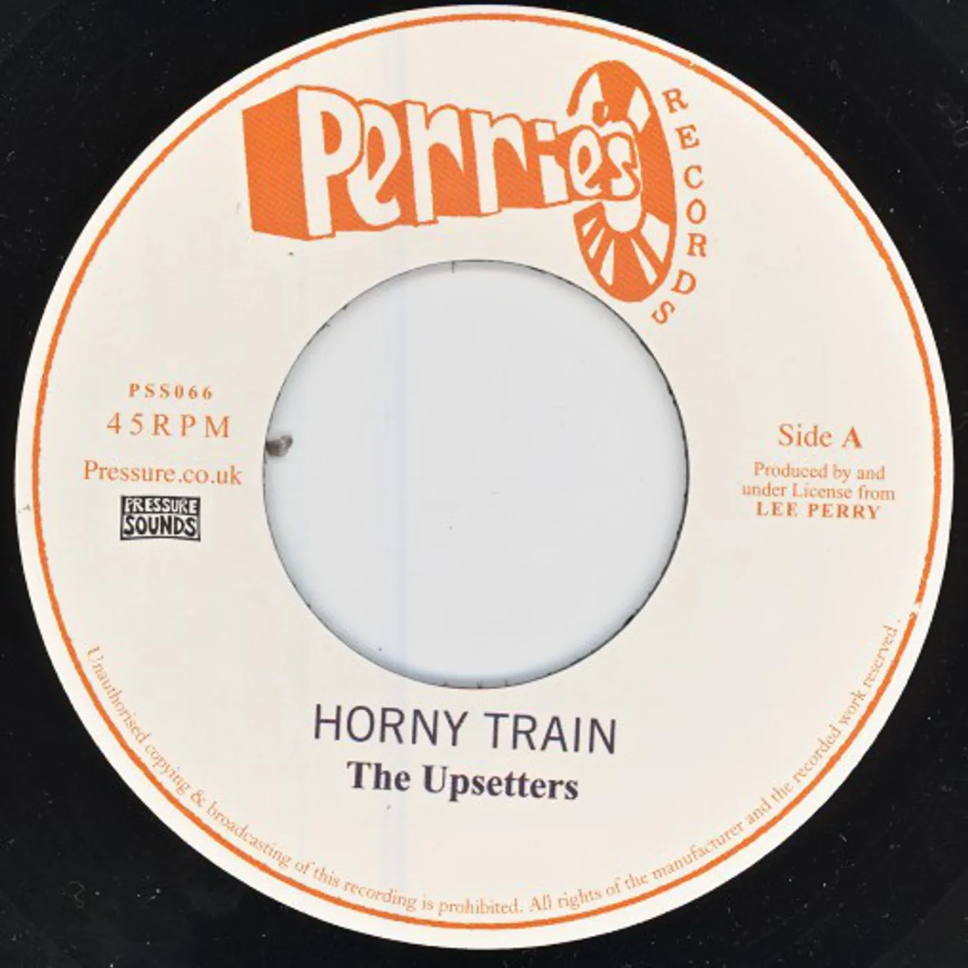 The Upsetters HORNY TRAIN Vinyl Record