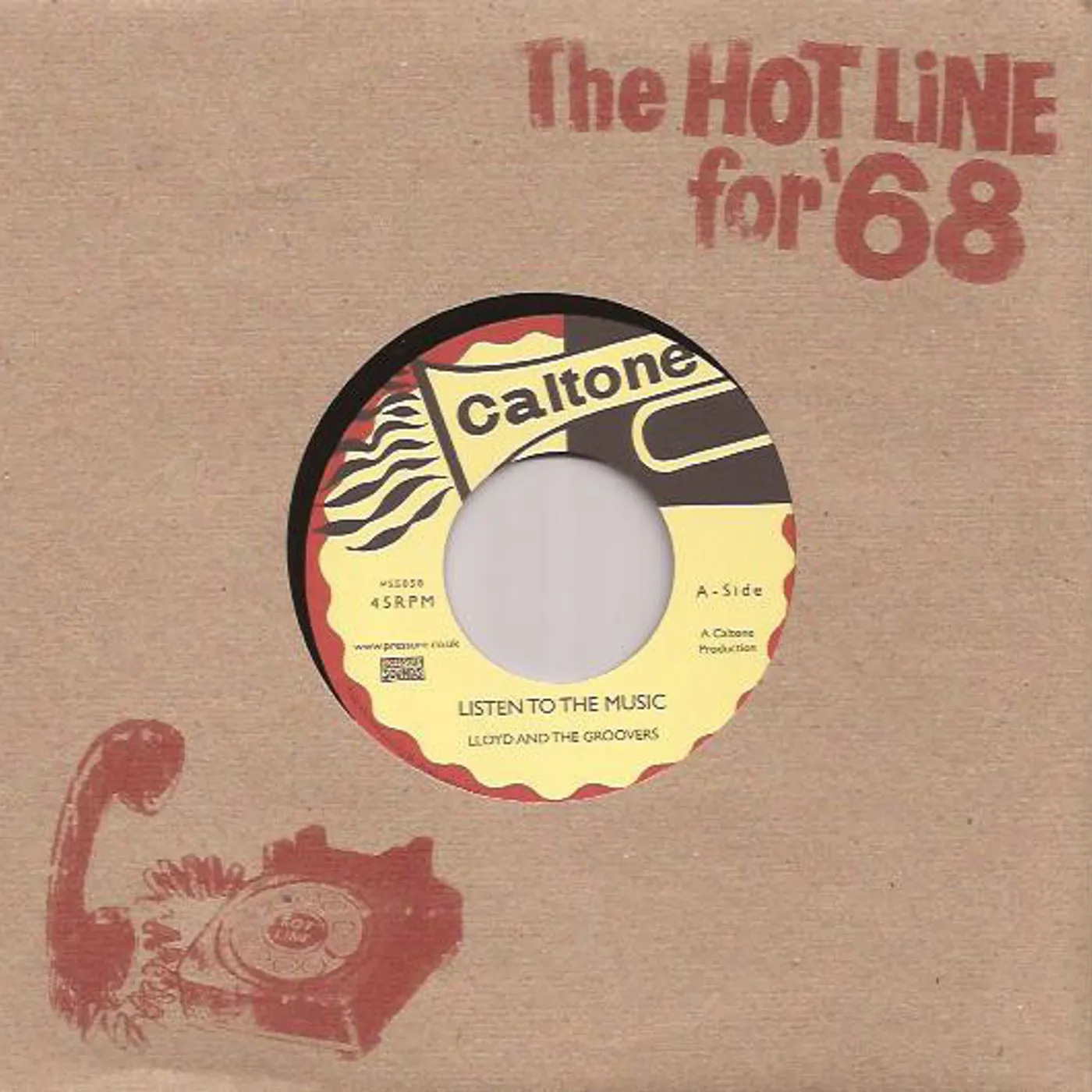 LLOYD & THE GROOVERS / EMOTIONS LISTEN TO THE MUSIC / I CAN'T DO NO MORE Vinyl Record
