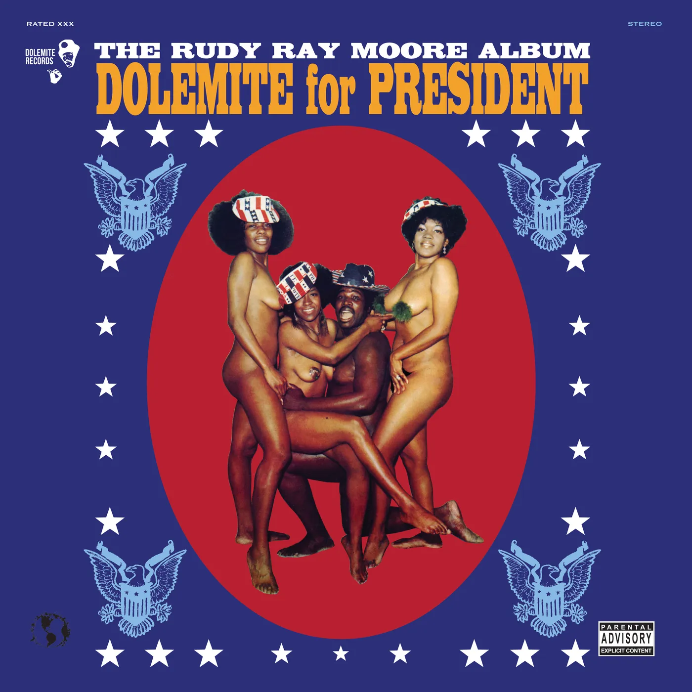 Rudy Ray Moore Dolemite For President Vinyl Record