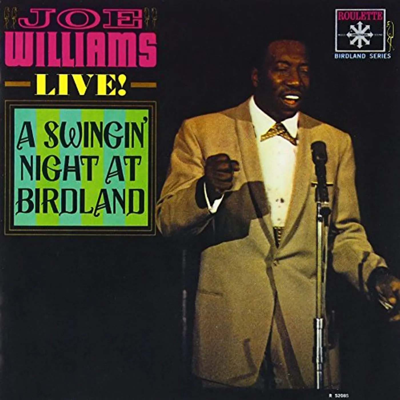 Joe Williams SWINGIN NIGHT AT BIRDLAND CD