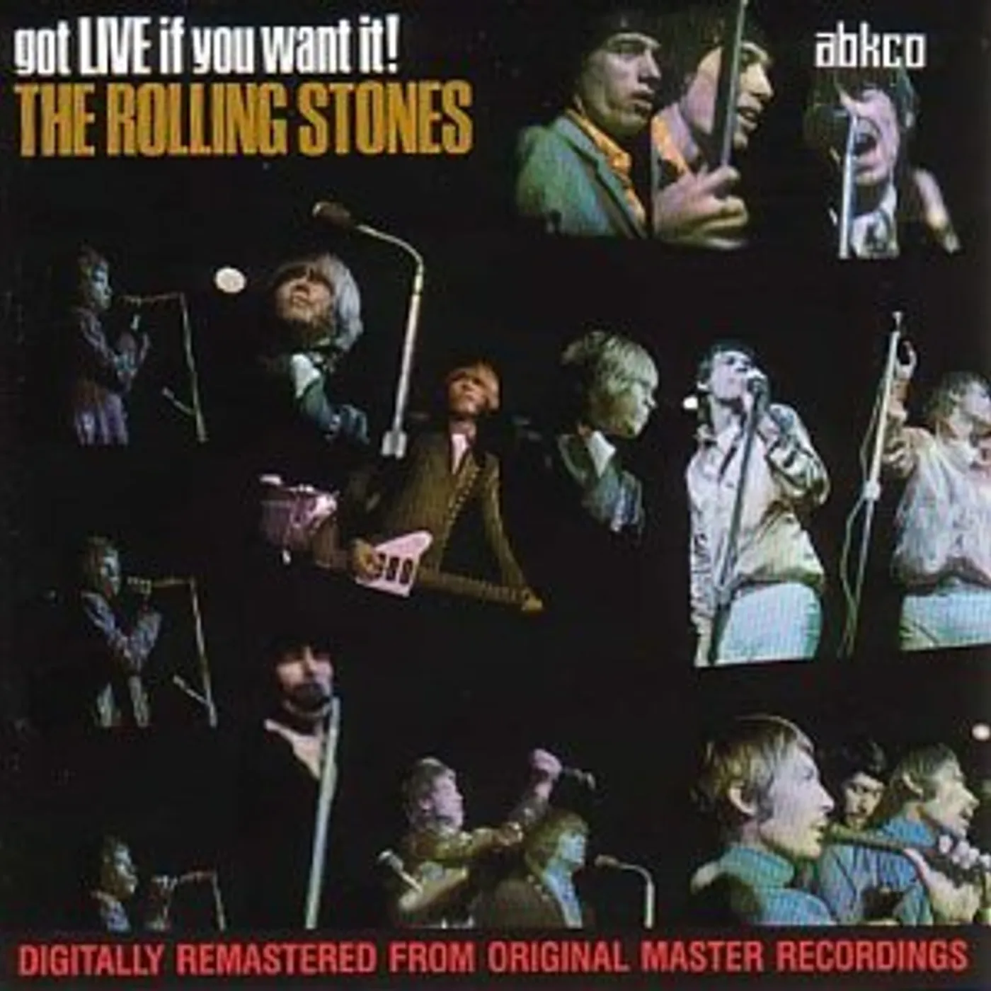 The Rolling Stones GOT LIVE IF YOU WANT IT! CD