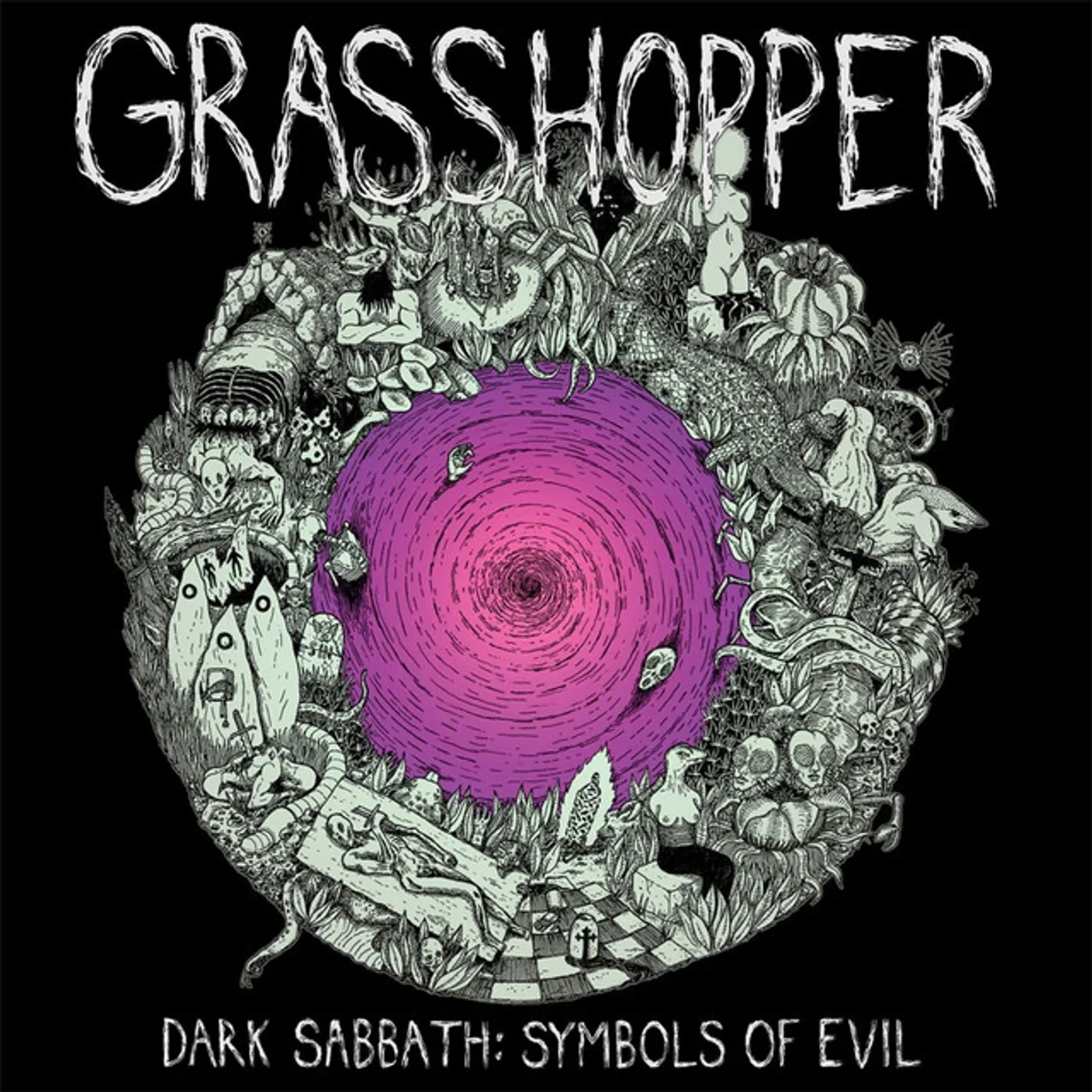 Grasshopper Dark Sabbath: Symbols of Evil Vinyl Record