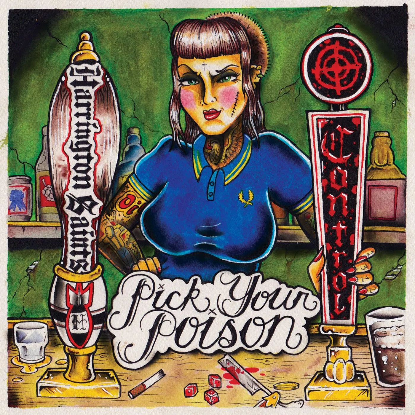 Control HARRINGTON SAINTS / PICK YOUR POISON Vinyl Record