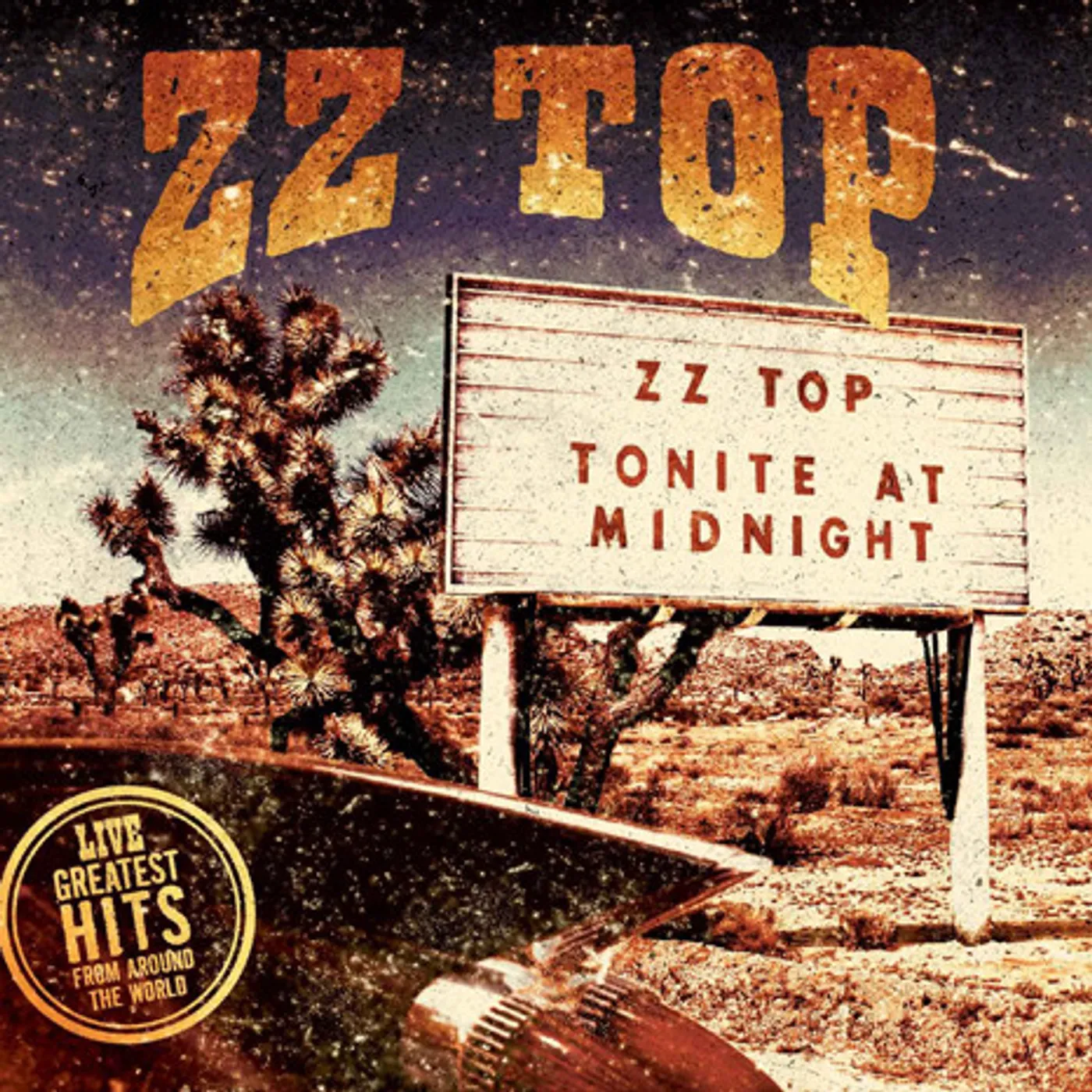 ZZ Top LIVE: GREATEST HITS FROM AROUND THE WORLD Vinyl Record