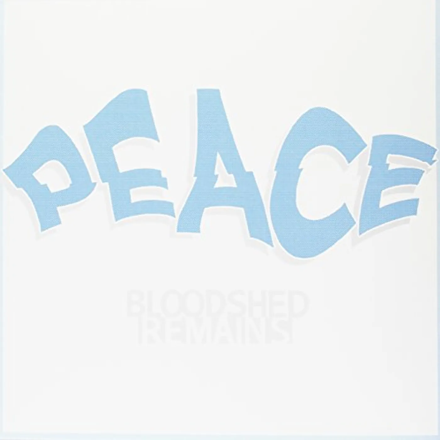 Bloodshed Remains PEACE (ONE-SIDED LP) Vinyl Record