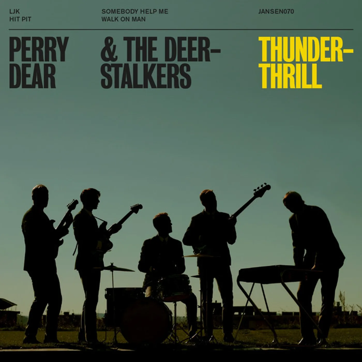 Perry Dear & The Deerstalkers Thunderthrill Vinyl Record