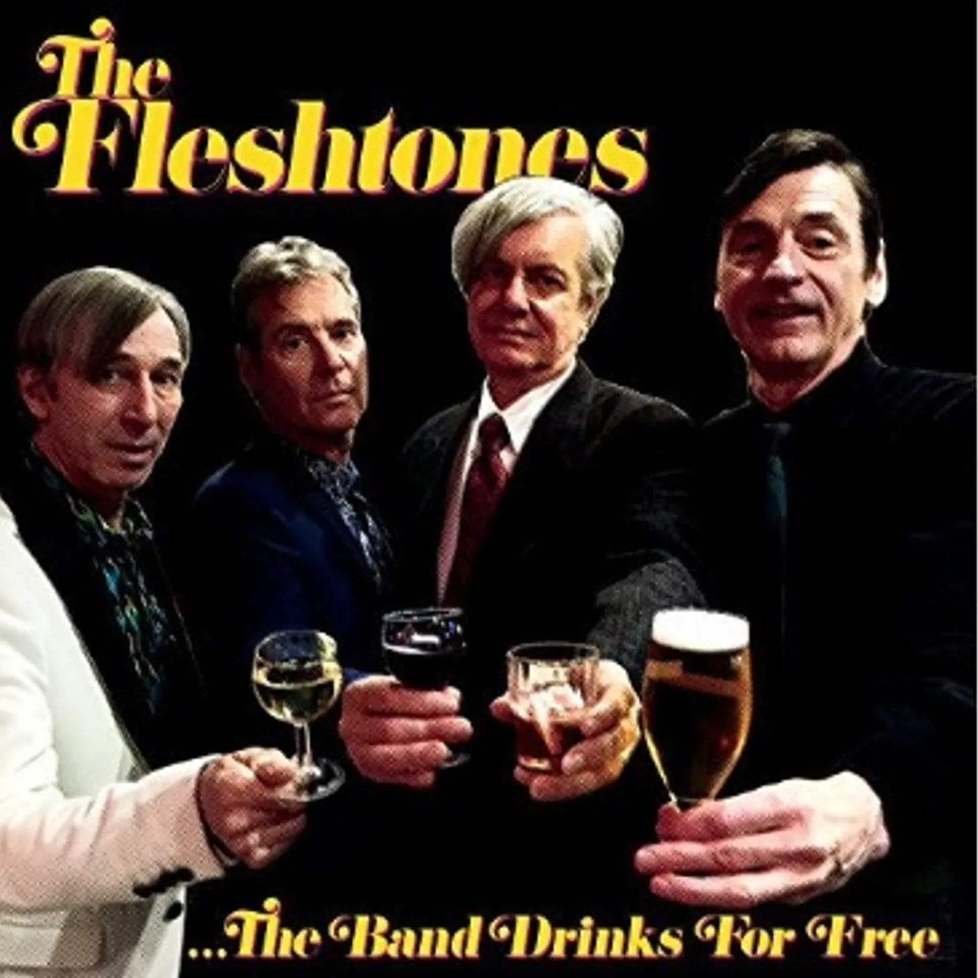 The Fleshtones BAND DRINKS FOR FREE Vinyl Record
