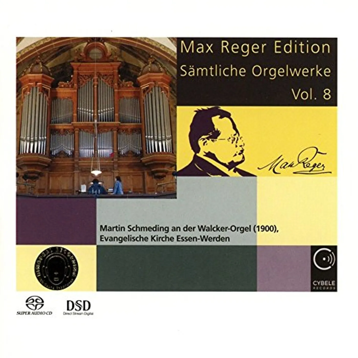Reger / Schmeding MAX REGER EDITION 8 CD Super Audio CD