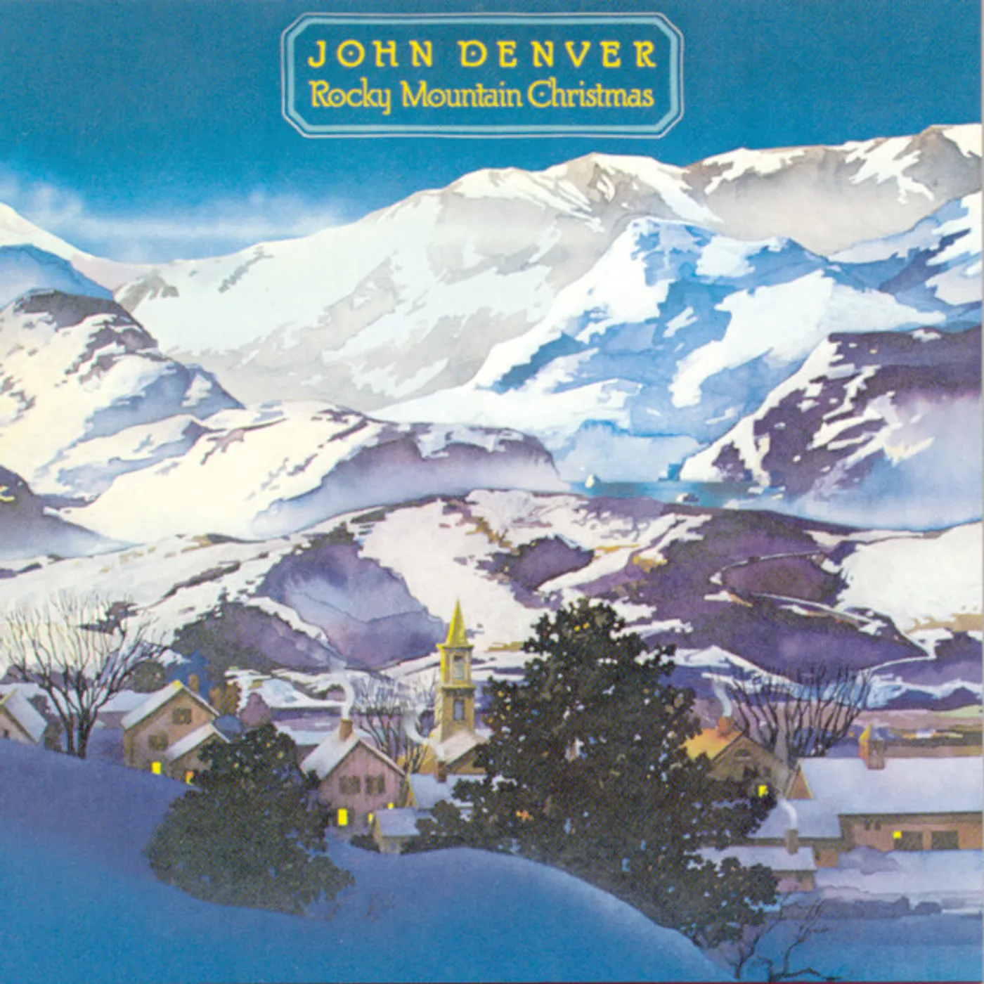 John Denver Rocky Mountain Christmas Vinyl Record