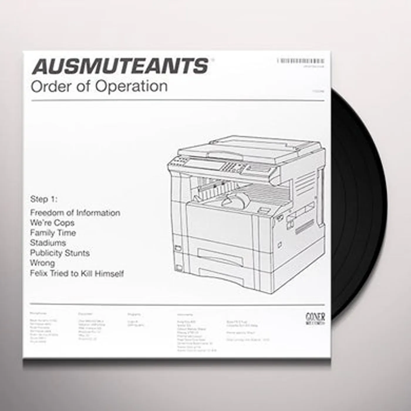 Ausmuteants ORDER OF OPERATION Vinyl Record