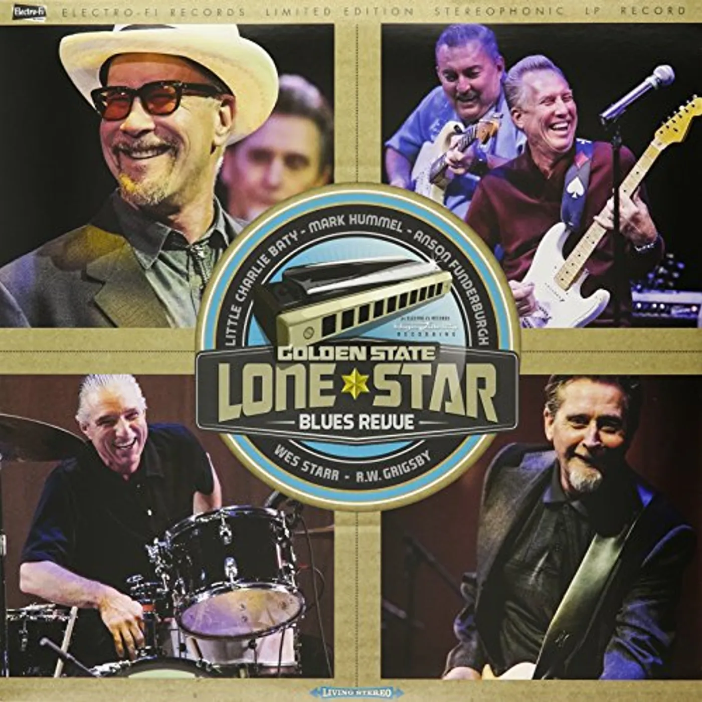GOLDEN STATE LONE STAR BLUES REVUE Vinyl Record - Limited Edition, Canada Release