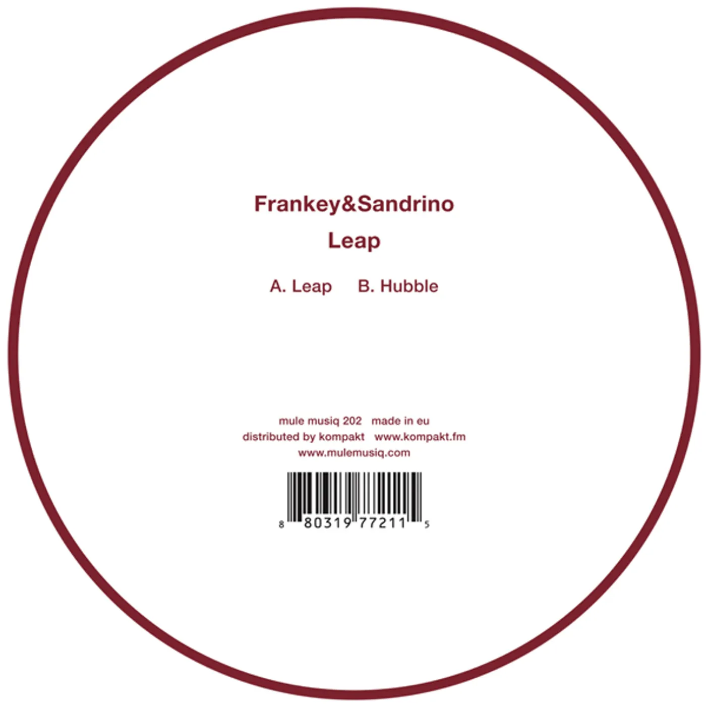 Frankey Leap Vinyl Record